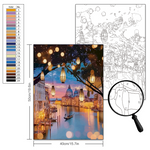 Load image into Gallery viewer, Dream Street Lamp - DIY Paint by Numbers
