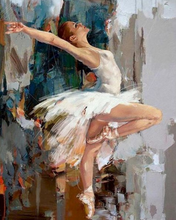 Load image into Gallery viewer, Ballerina - DIY Paint by Numbers
