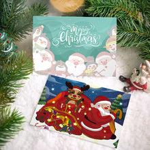 Load image into Gallery viewer, Paint by Numbers Christmas Card - Gifts Collection (Set of 6)
