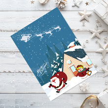 Load image into Gallery viewer, Paint by Numbers Christmas Card - Gifts Collection (Set of 6)
