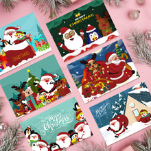 Load image into Gallery viewer, Paint by Numbers Christmas Card - Gifts Collection (Set of 6)
