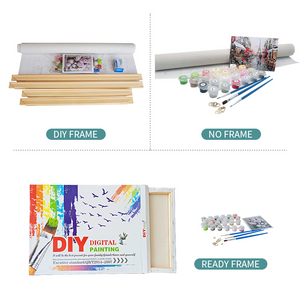 Santa’s Gifts - DIY Paint by Numbers