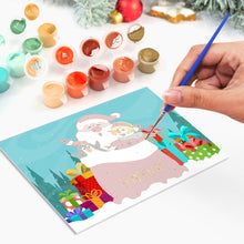 Load image into Gallery viewer, Paint by Numbers Christmas Card - Gifts Collection (Set of 6)
