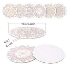 Load image into Gallery viewer, Mandala Print Paint By Numbers Coaster Set (6 Pack)
