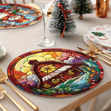 Load image into Gallery viewer, Paint By Numbers Placemats - Christmas Collection 1 (6 Pack, 20 cm Size)
