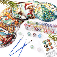 Load image into Gallery viewer, Paint By Numbers Placemats - Christmas Collection 2 (6 Pack, 20 cm Size)
