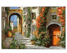 Load image into Gallery viewer, Flower Street - DIY Paint by Numbers
