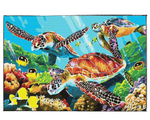 Load image into Gallery viewer, Turtle Family - DIY Paint by Numbers
