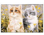 Load image into Gallery viewer, Two Little Kittens - DIY Paint by Numbers
