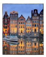 Load image into Gallery viewer, Amsterdam Canal House - DIY Paint by Numbers
