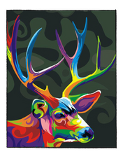 Load image into Gallery viewer, Colorful Reindeer - DIY Paint by Numbers
