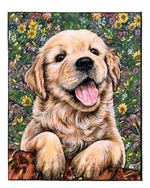 Load image into Gallery viewer, Cute Dog Puppy  - DIY Paint by Numbers
