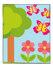 Load image into Gallery viewer, Flowers &amp; Butterflies - DIY Paint by Numbers for Kids
