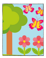 Load image into Gallery viewer, Flowers &amp; Butterflies - DIY Paint by Numbers for Kids
