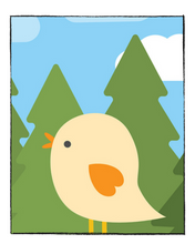 Load image into Gallery viewer, Bird  - DIY Paint by Numbers for Kids
