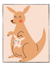 Load image into Gallery viewer, Kangaroo - DIY Paint by Numbers for Kids
