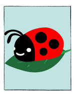 Load image into Gallery viewer, Ladybug - DIY Paint by Numbers for Kids

