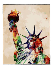 Load image into Gallery viewer, Statue of Liberty - DIY Paint by Numbers
