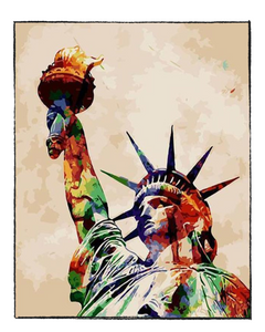 Statue of Liberty - DIY Paint by Numbers