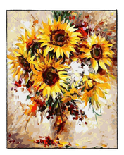 Load image into Gallery viewer, Sunflower Burst - DIY Paint by Numbers
