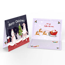 Load image into Gallery viewer, Paint by Numbers Christmas Card - Snow Collection (Set of 6)
