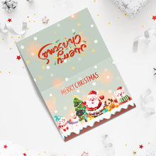 Load image into Gallery viewer, Paint by Numbers Christmas Card - Snow Collection (Set of 6)
