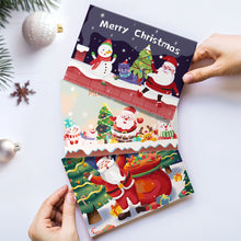 Load image into Gallery viewer, Paint by Numbers Christmas Card - Snow Collection (Set of 6)
