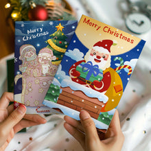 Load image into Gallery viewer, Paint by Numbers Christmas Card - Christmas Tree Collection (Set of 6)
