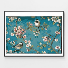 Load image into Gallery viewer, Birds on Branches - DIY Paint by Numbers
