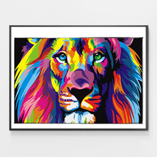 Load image into Gallery viewer, Colorful Lion - DIY Paint by Numbers
