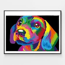 Load image into Gallery viewer, Colorful Puppy - DIY Paint by Numbers
