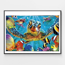 Load image into Gallery viewer, Turtle World - DIY Paint by Numbers
