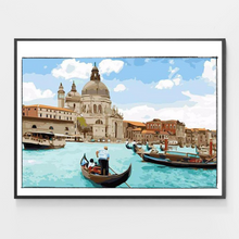 Load image into Gallery viewer, Venice Seascape - DIY Paint by Numbers
