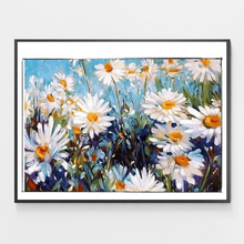 Load image into Gallery viewer, White Daisies  - DIY Paint by Numbers
