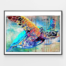 Load image into Gallery viewer, Turtle Art - DIY Paint by Numbers
