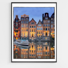 Load image into Gallery viewer, Amsterdam Canal House - DIY Paint by Numbers
