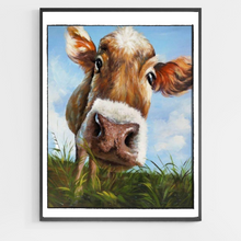 Load image into Gallery viewer, Cute Cow - DIY Paint by Numbers
