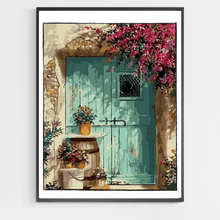 Load image into Gallery viewer, Flowery Front Door - DIY Paint by Numbers
