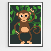 Load image into Gallery viewer, Monkey - DIY Paint by Numbers for Kids
