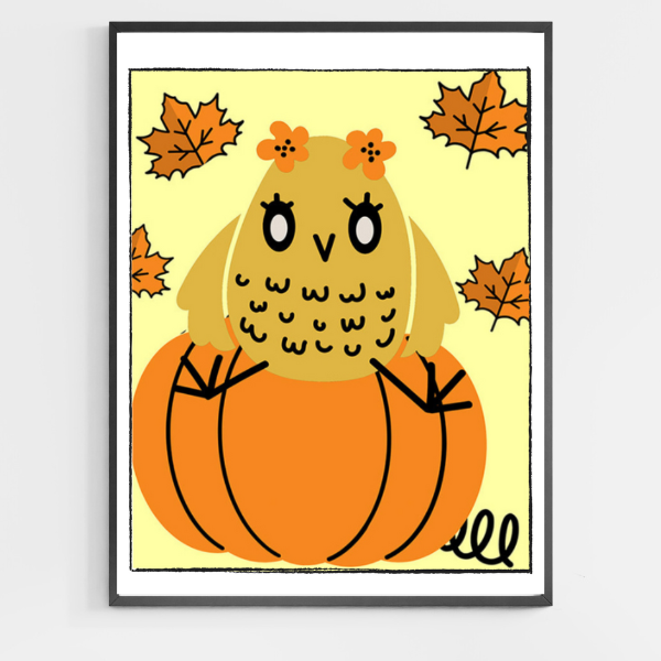 Pumpkin - DIY Paint by Numbers for Kids