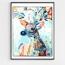 Load image into Gallery viewer, Rainbow Deer - DIY Paint by Numbers
