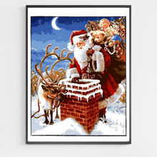 Load image into Gallery viewer, Santa’s Gifts - DIY Paint by Numbers
