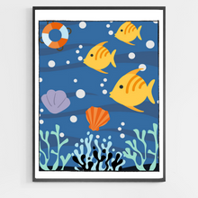 Load image into Gallery viewer, Sea Life  - DIY Paint by Numbers for Kids
