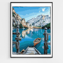 Load image into Gallery viewer, Blue Water Lake - DIY Paint by Numbers
