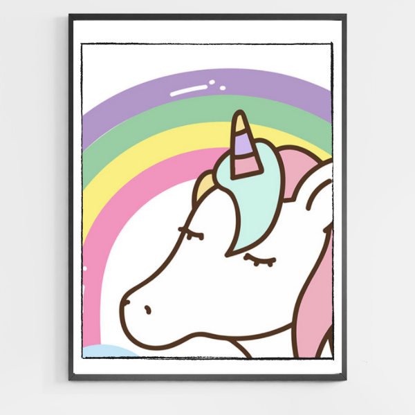 Unicorn - DIY Paint by Numbers for Kids