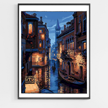 Load image into Gallery viewer, Venice Night - DIY Paint by Numbers
