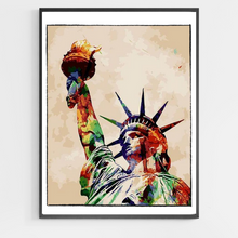 Load image into Gallery viewer, Statue of Liberty - DIY Paint by Numbers
