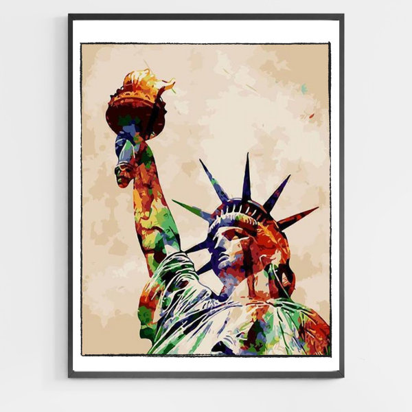 Statue of Liberty - DIY Paint by Numbers